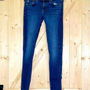 Women’s AG Skinny Legging Jean. Size 26R.